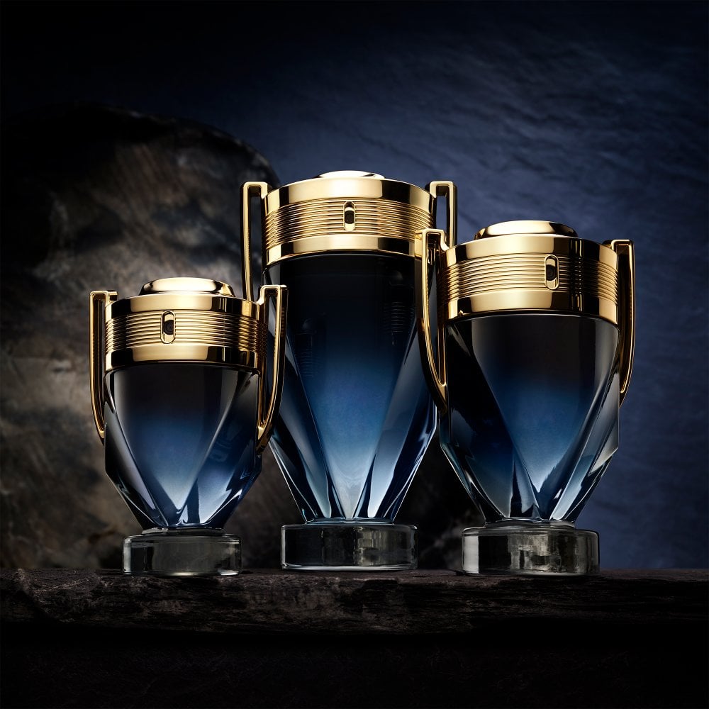 Poster of Invictus Parfum with modern masculine theme and bold design